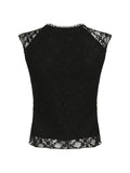 IFOMT Ruwayda V-Neck Lace Top