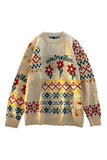 IFOMT Christmas Thanksg Gifts Fall Indie Floral Sweater