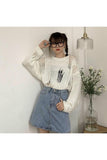 IFOMT Christmas Thanksg Gifts Fall Korean Style Loose Sweater