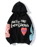 IFOMT Letters Printed Long Sleeve Hoodie