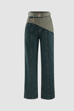 IFOMT Panel Detail Denim Jeans