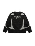 IFOMT Star Jacquard Baggy Sweater