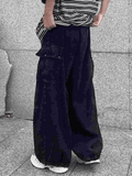 IFOMT Vintage Baggy Cargo Jeans