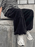 IFOMT Vintage Baggy Cargo Jeans