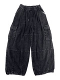 IFOMT Vintage Baggy Cargo Jeans