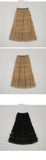 Ifomat Bonnie Long Ruffle Skirt