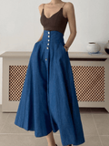 IFOMT 2024 New Fashion Elegant Niche V-neck Knitted Camisole & High-waisted Skirt Suits Set