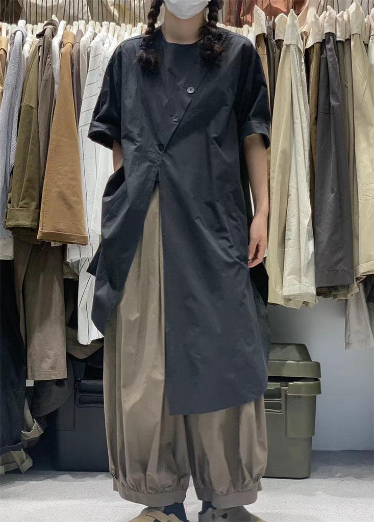 IFOMT 2024 New Fashion Elegant Original Irregular Short Sleeve Dress