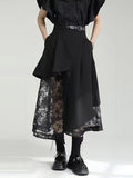 IFOMT 2024 New Fashion Elegant Irregular-Paneled Gauze High-Waisted Skirt
