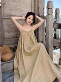 IFOMT 2024 New Fashion Elegant Seaside Resort Style Slip Dress