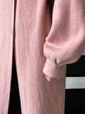 IFOMT 2024 New Fashion Elegant Long Slouchy Knitted Cardigan Sweater Jacket
