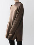 IFOMT 2024 New Fashion Elegant Loose Comfy Long Knitted Dress