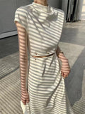IFOMT 2024 New Fashion Elegant Original Designed Rivet Splicing Slim Dress