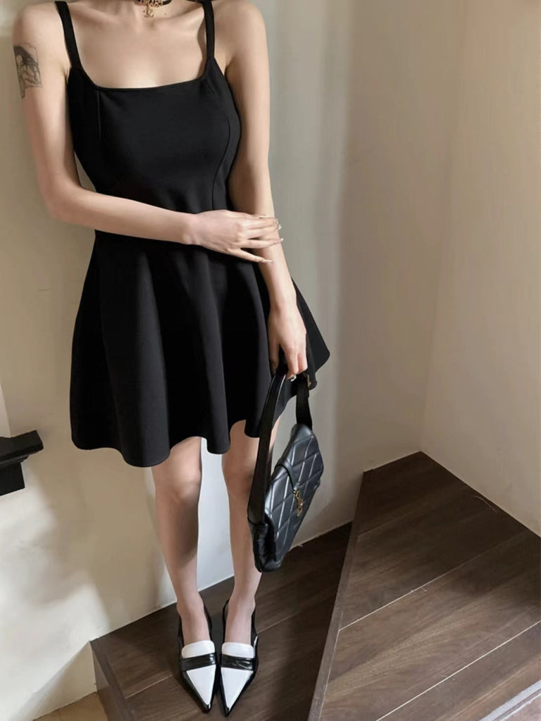 IFOMT 2024 New Fashion Elegant Plus Size Hepburn Little Black Dress