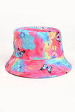 IFOMT 2024 New Woman HatButterfly Tie-dye Reversible Bucket Hat