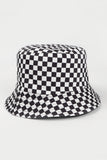 IFOMT 2024 New Woman HatCheckered Print Reversible Bucket Hat