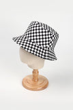 IFOMT 2024 New Woman HatCheckered Print Reversible Bucket Hat