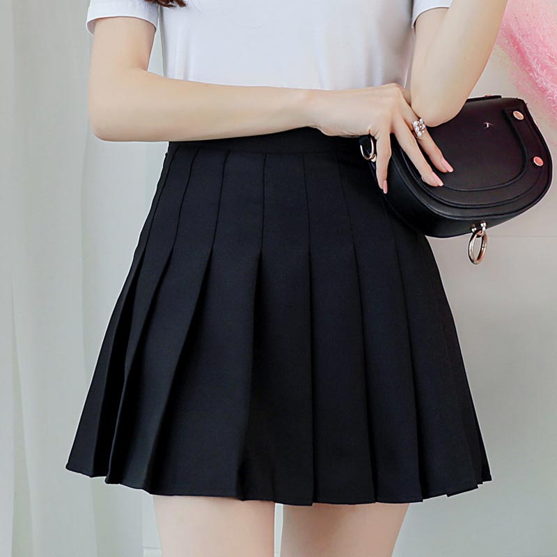 Ifomt Back to college Jocoo Jolee Women Summer High Waist Plaid Skirts Casual Korean A Line Shirts Japanese School Kawaii A-Line Skirts For Teenager
