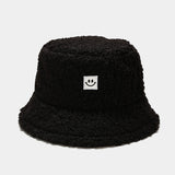 Ifomt Fashion Women Bucket Hat New Candy Colors Smile Face Sun Hat Outdoor Sports  Winter Caps Fishermen Hats Hip Hop For Female Cap