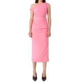 IFOMT Early spring French high-grade pink halter dress children summer design sense niche pure wind spice MIDI dress