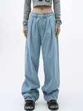 IFOMT 2024 y2k 90s pleated baggy boyfriend jeans