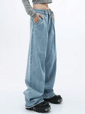 IFOMT 2024 y2k 90s pleated baggy boyfriend jeans