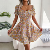 IFOMT Floral Dress For Fashion