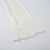 IFOMT 2024 Fashion Woman tops y2k style Sweet Bow Lace Two Pieces Top