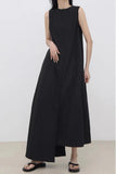 IFOMT 2024 New Fashion Elegant Original Solid Color Irregular Long Dress