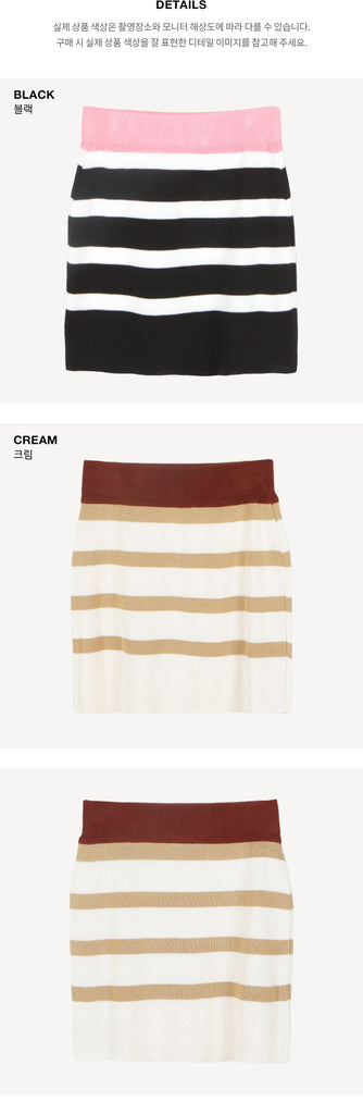 Ifomat Sam Stripe Skirt
