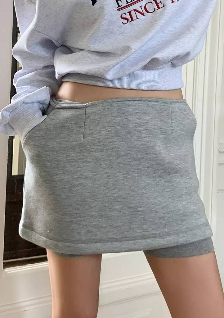 Ifomat Sage Mini Skirt