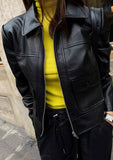 Ifomat Asher Leather Jacket