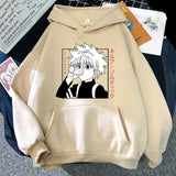 Japanese Anime Hoodies Hunter X Hunter Men Women Pullovers Hoodies Sweatshirts Killua Zoldyck Hisoka 90s Hoody Tops Mens Hoodie