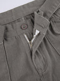Ifomat Washed Pocket Patched Cargo Jeans